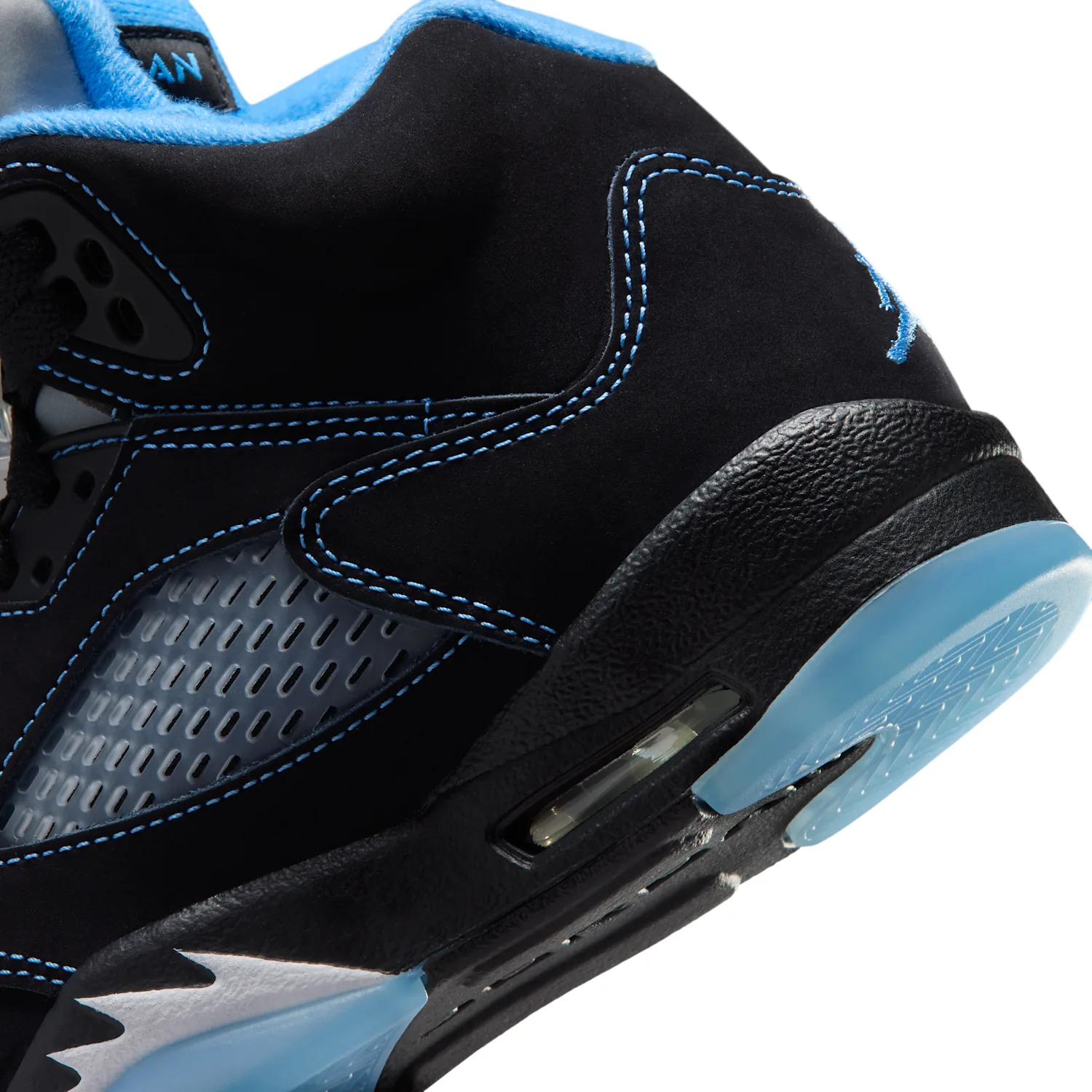 Air Jordan 5 "Black Carolina" image 8