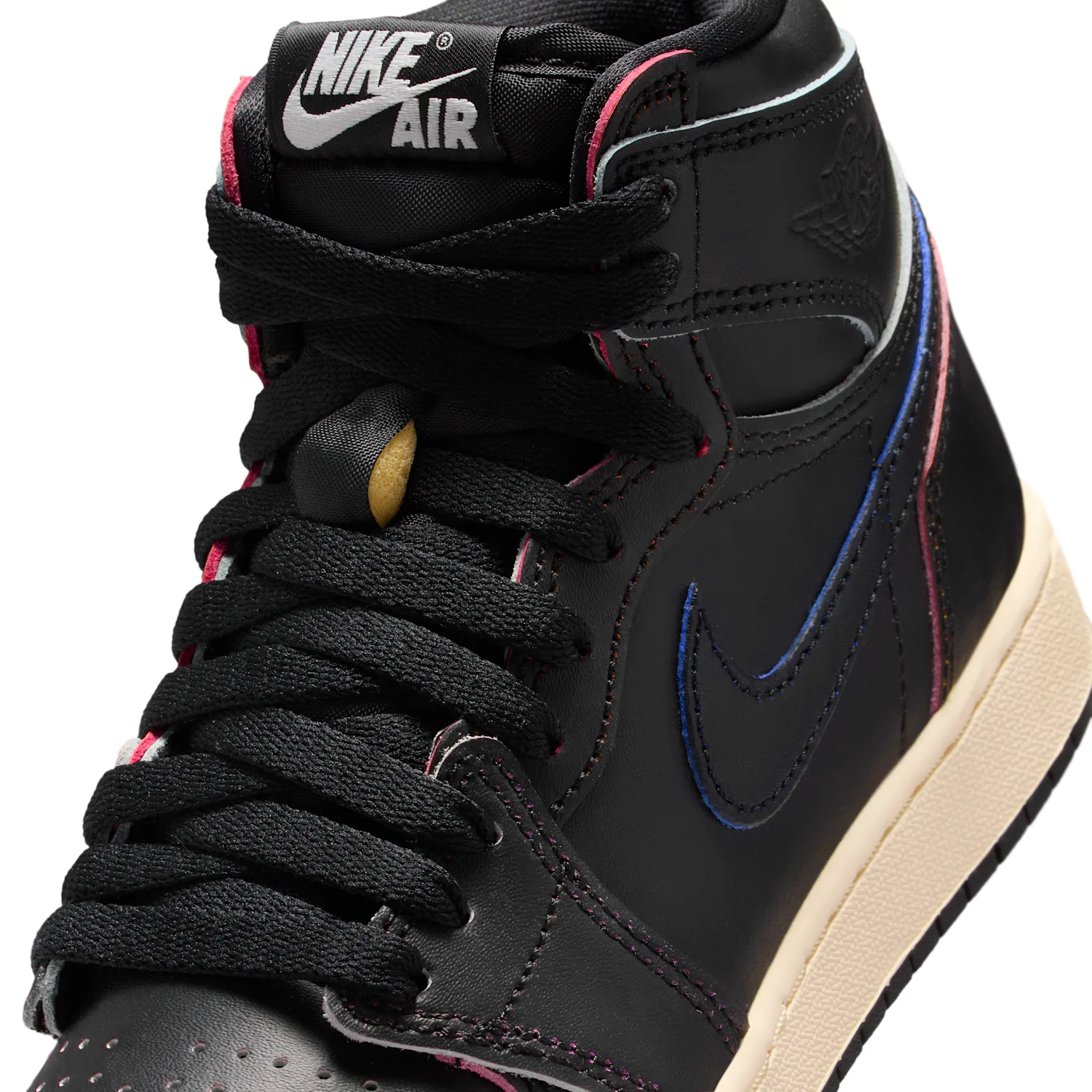Air Jordan 1 High OG "Black and Muslin" image 8