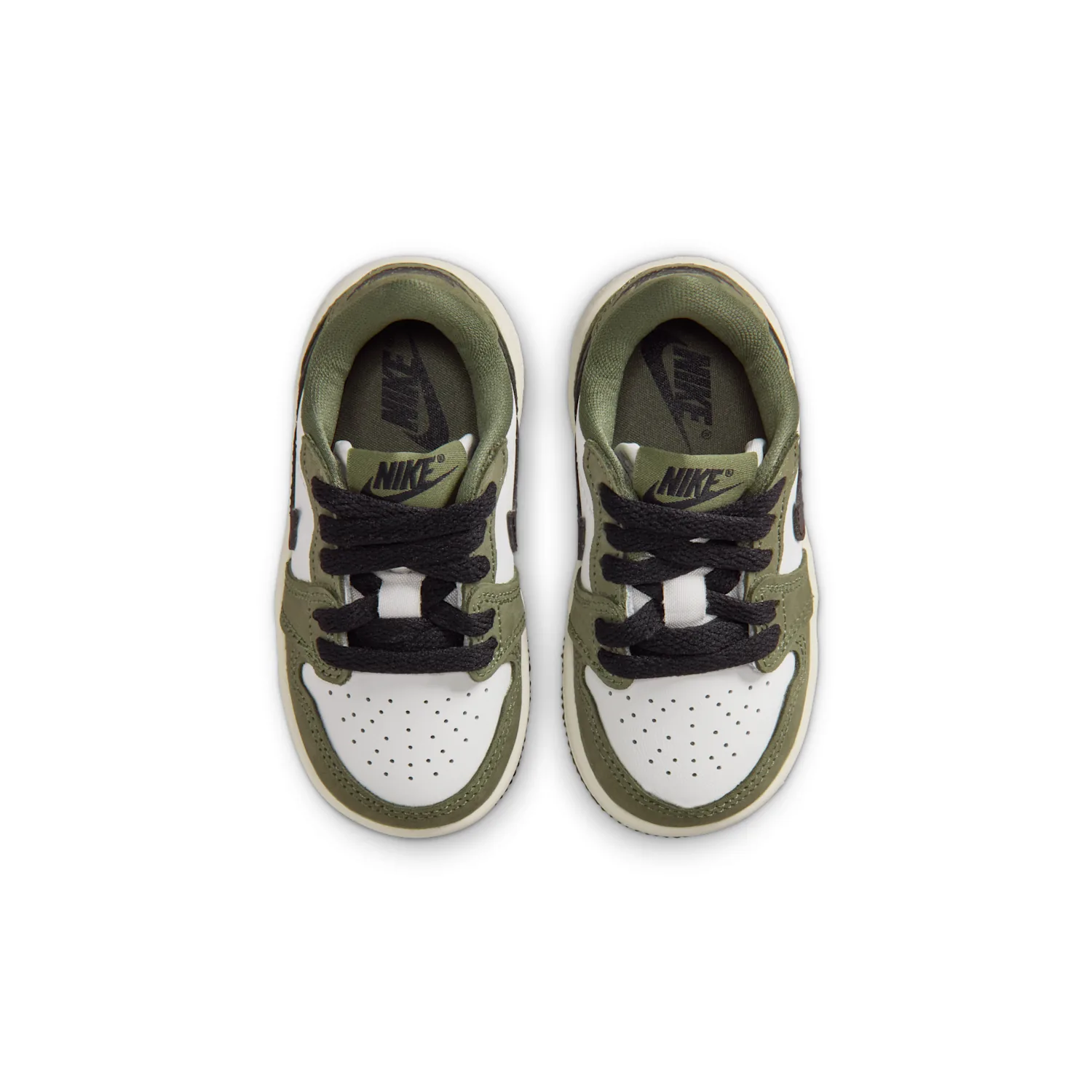 Air Jordan 1 Retro Low "Medium Olive and Summit White" image 4