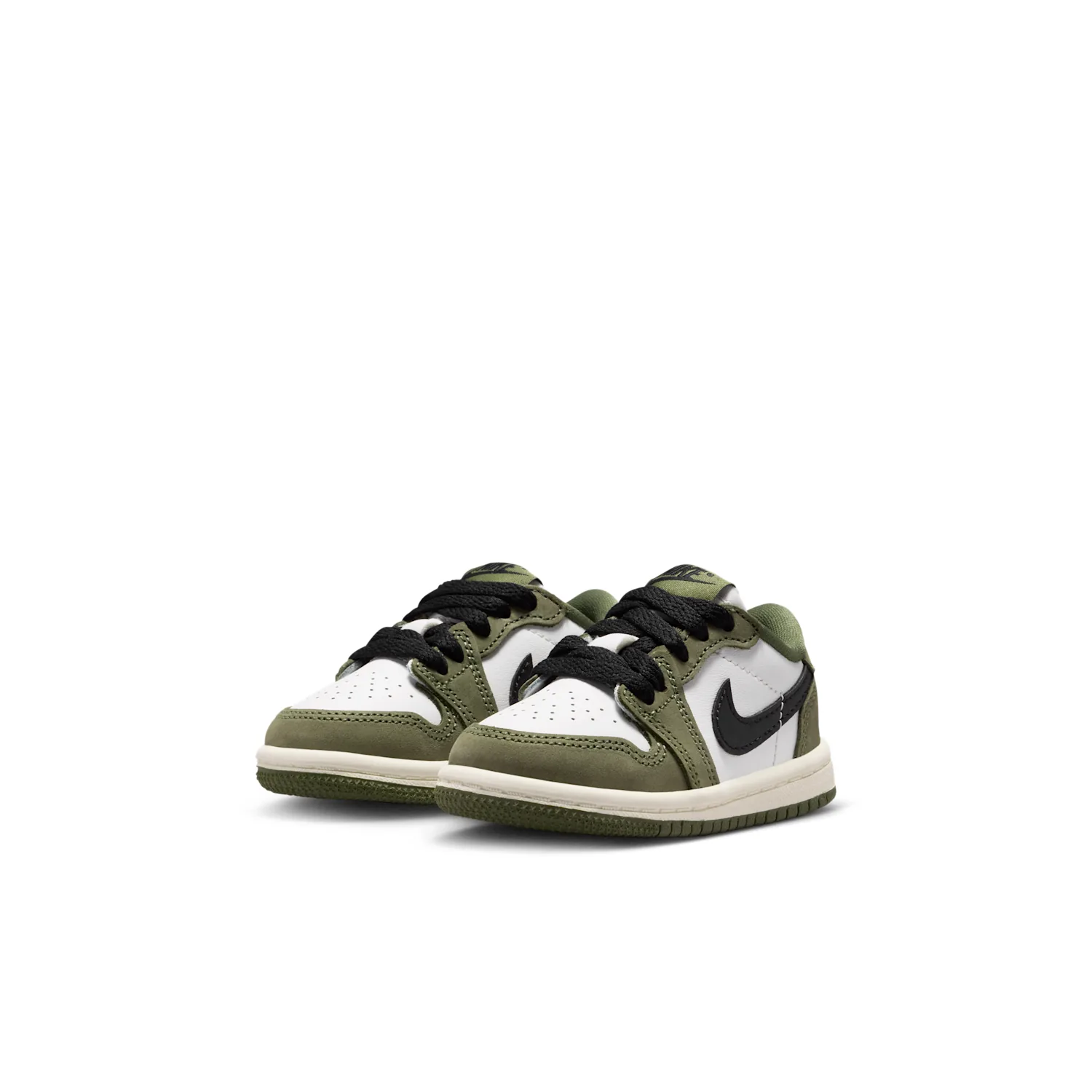 Air Jordan 1 Retro Low "Medium Olive and Summit White" image 5