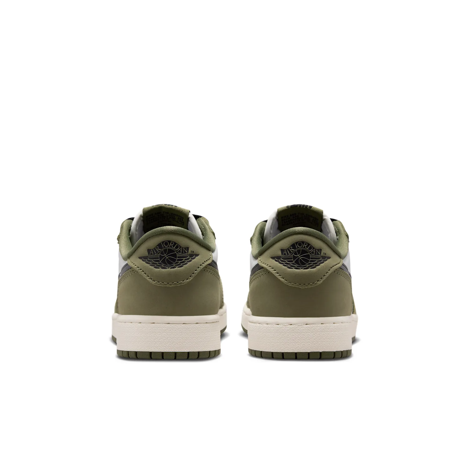 Air Jordan 1 Retro Low "Medium Olive and Summit White" image 7