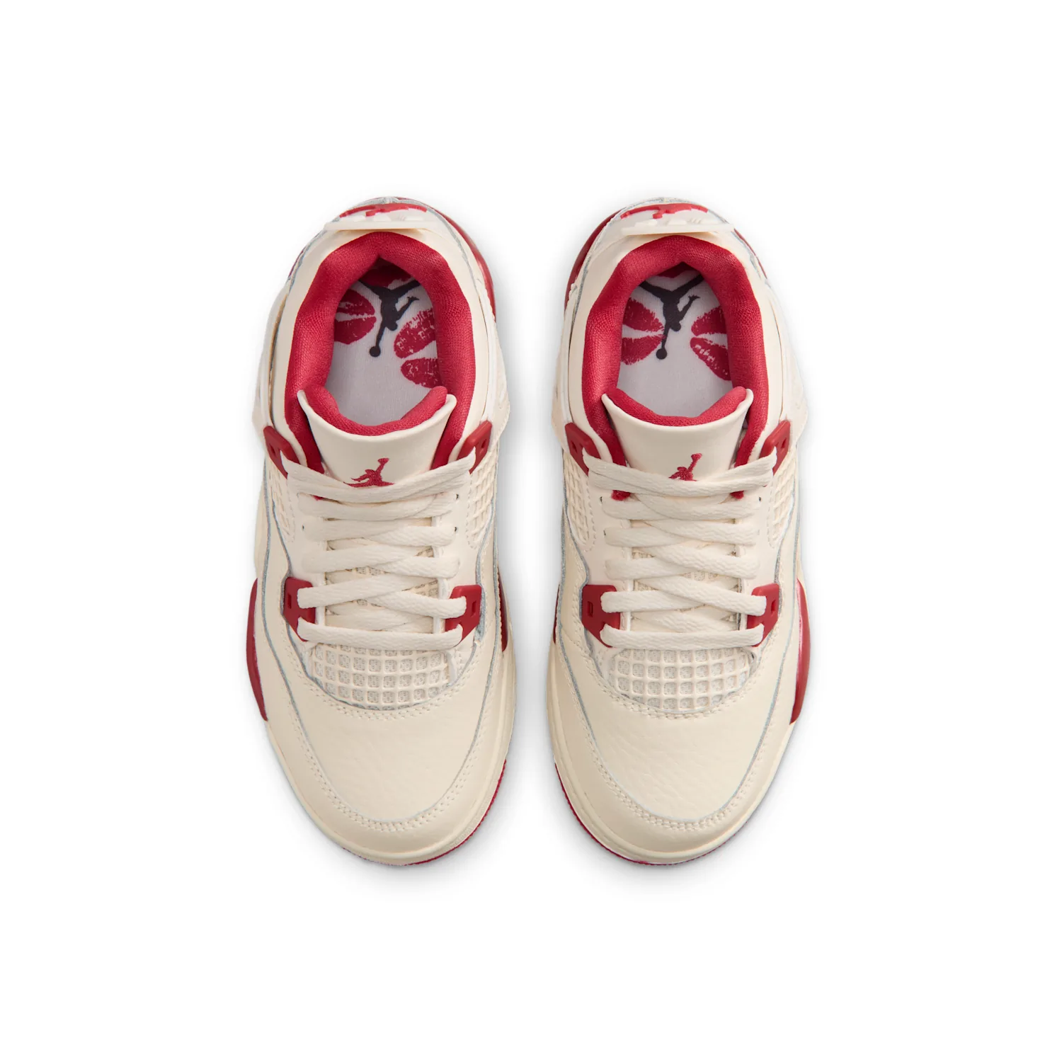 Jordan 4 Retro "Pale Ivory and Tough Red" image 4