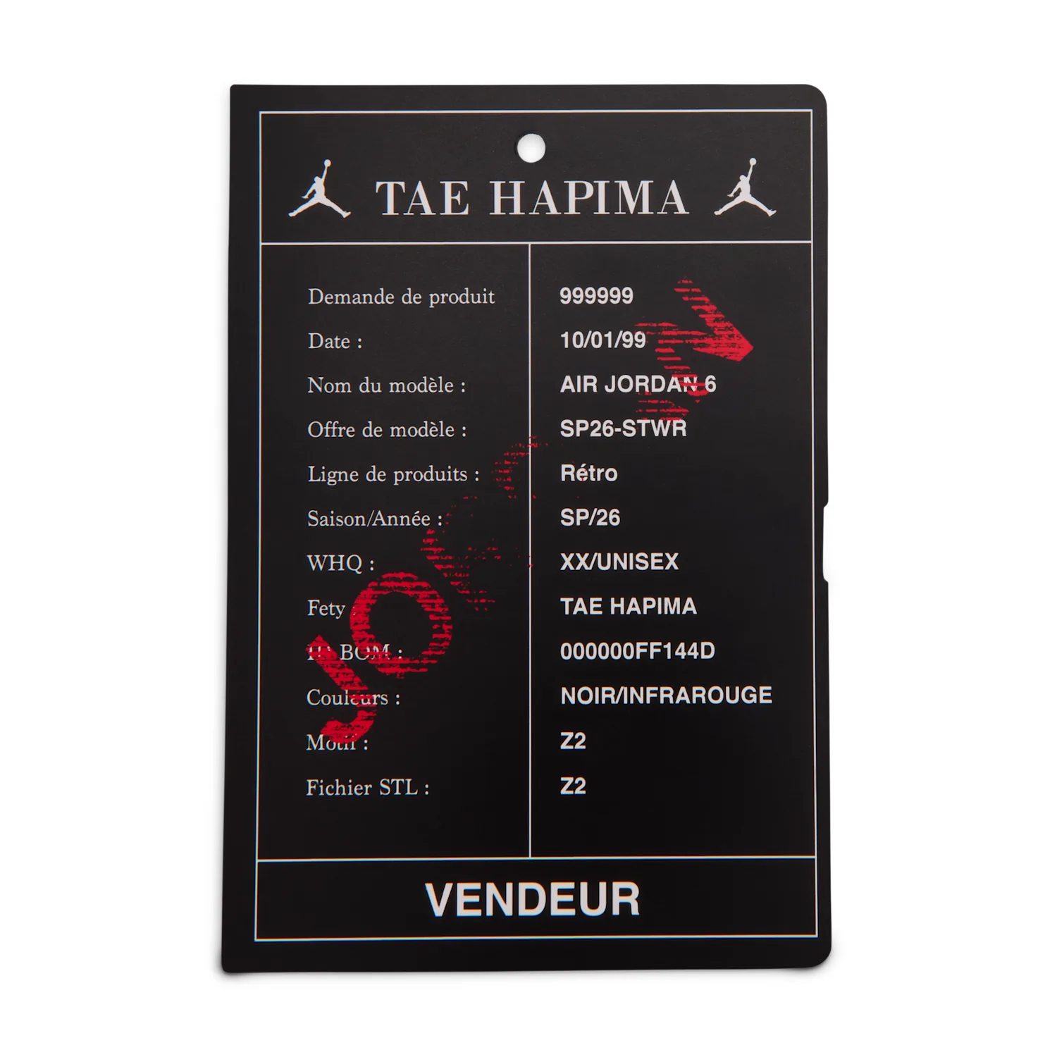 Jordan 6 Retro "Infrared Salesman" image 11