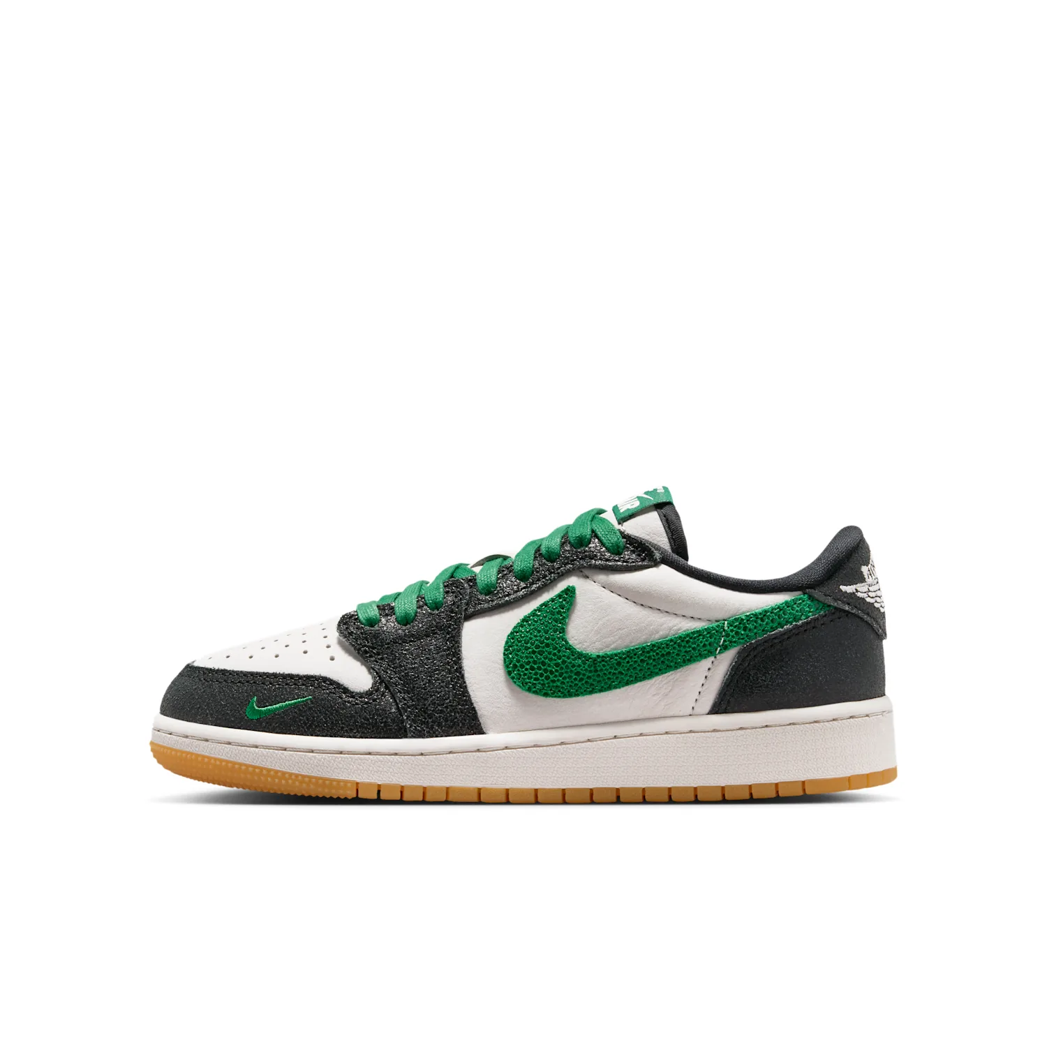 Air Jordan 1 Retro Low OG "Phantom and Pine Green"