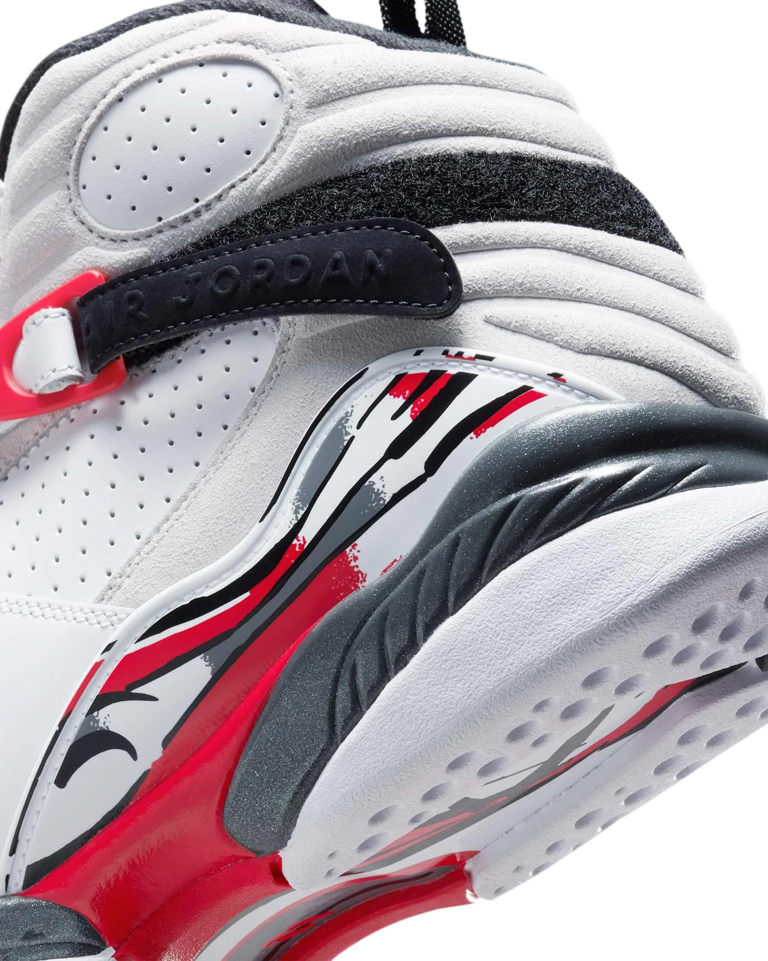 Air Jordan 8 Retro "White and True Red" image 9
