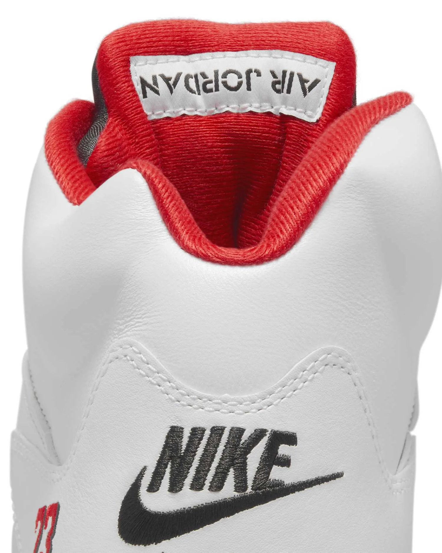 Air Jordan 5 Retro "Fire Red Black Tongue" image 2