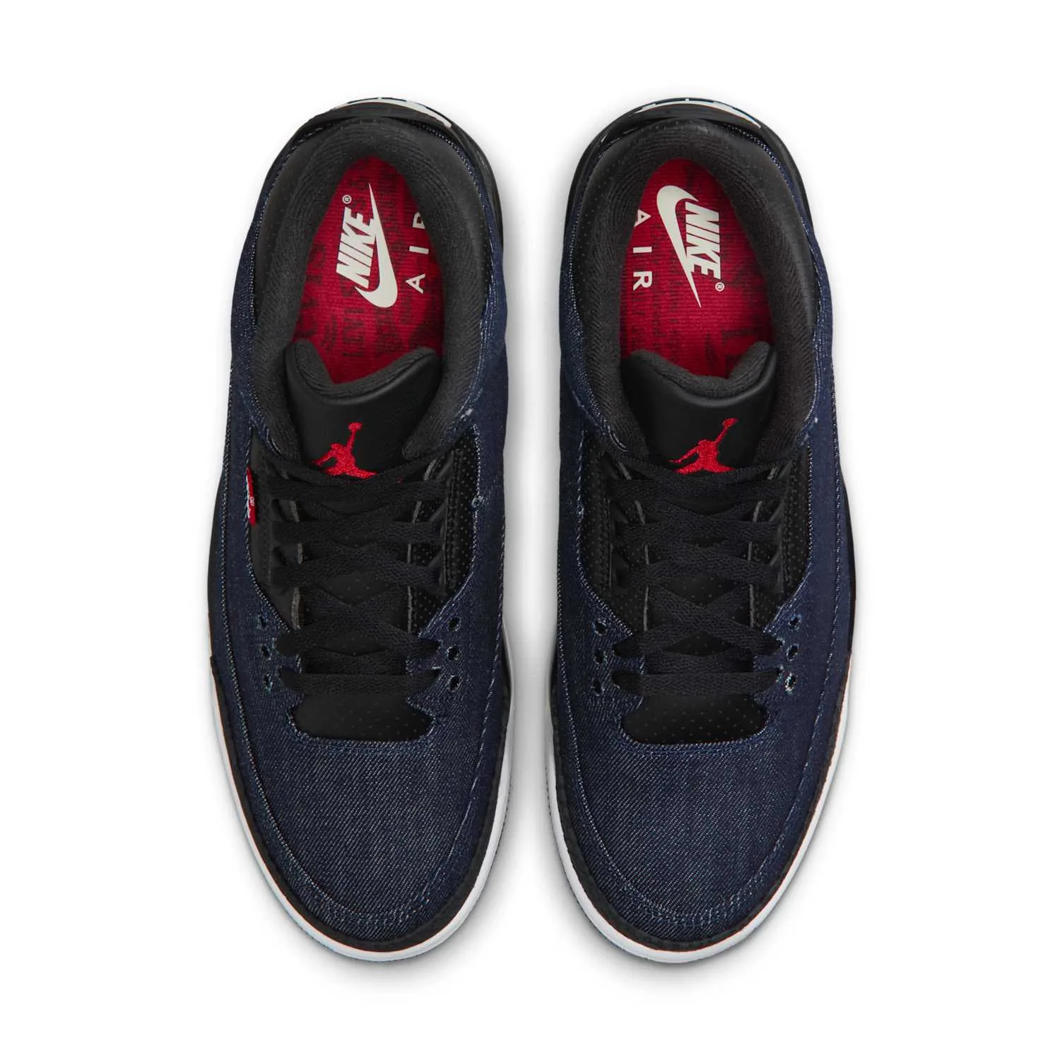 Air Jordan 3 x Levi's® "Indigo and Gym Red" image 9