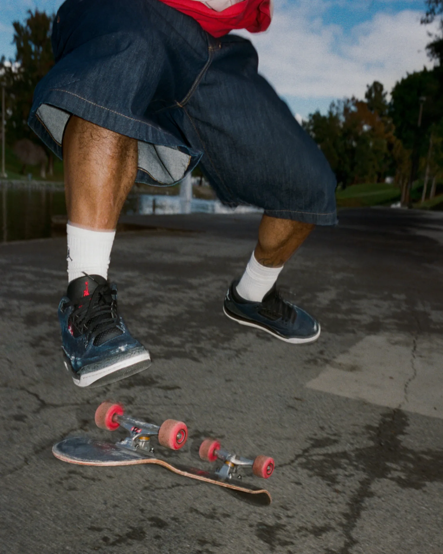 Air Jordan 3 x Levi's® "Indigo and Gym Red" image 13