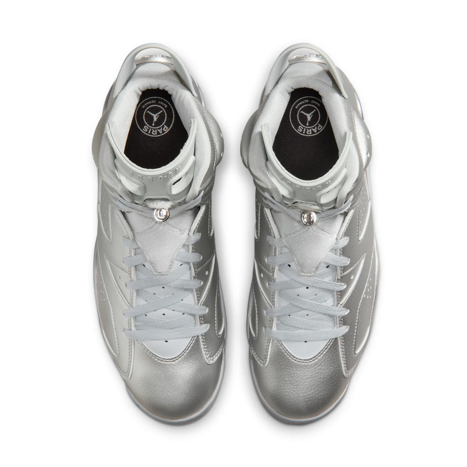 Air Jordan 6 Retro x Paris Saint-Germain "Metallic Silver" image 4