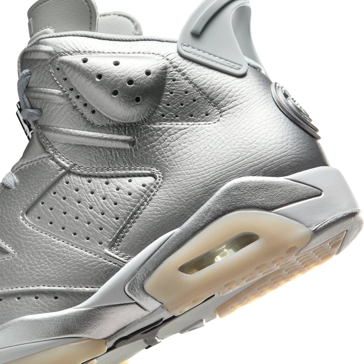 Air Jordan 6 Retro x Paris Saint-Germain "Metallic Silver" image 8