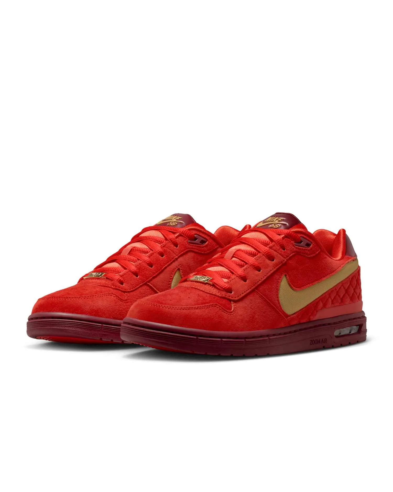 Paul Rodriguez Zoom Air Low "Habanero Red and Team Red" image 9