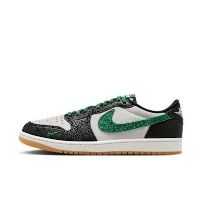 Air Jordan 1 Retro Low OG "Phantom and Pine Green"