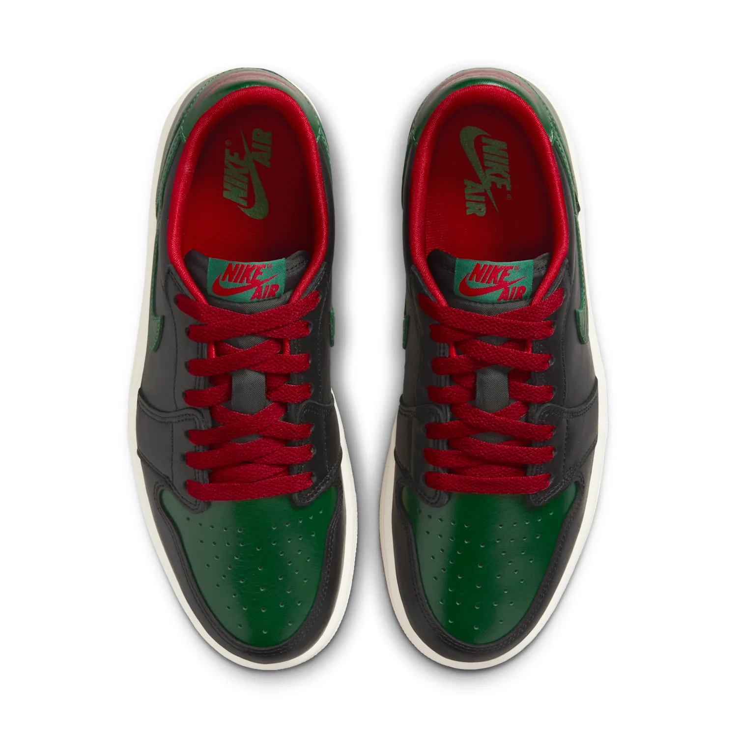 Air Jordan 1 Low OG "Black/Gorge Green" image 4