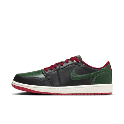 Air Jordan 1 Low OG "Black/Gorge Green"