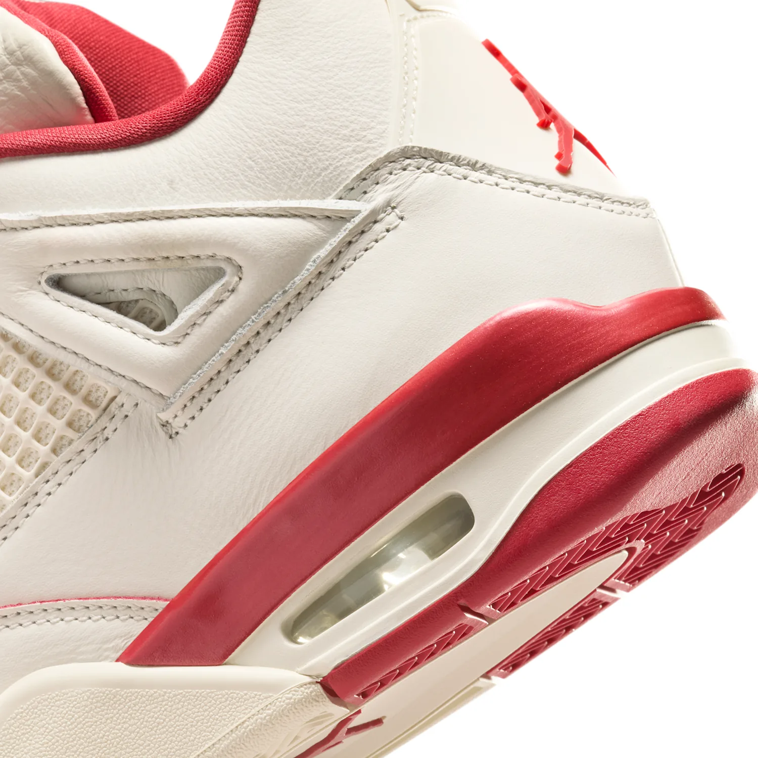Air Jordan 4 Retro "Pale Ivory and Tough Red" image 12
