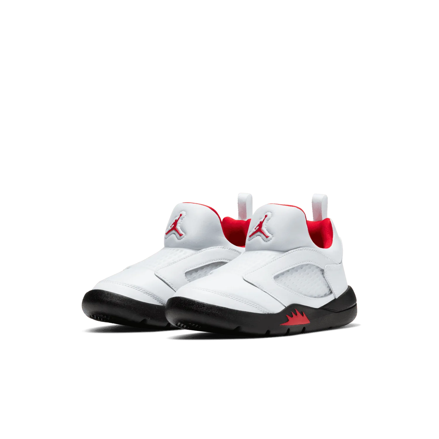 Air Jordan 5 Retro Little Flex White Black University Red (PS) image 5
