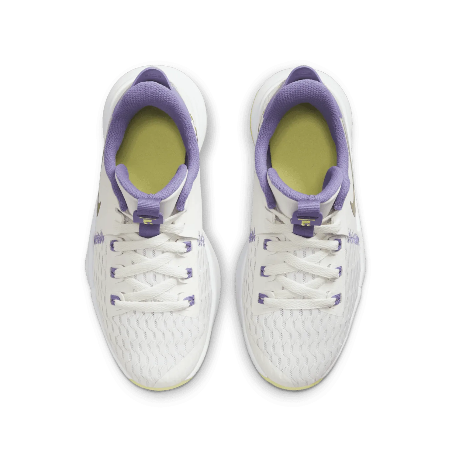 Nike LeBron Witness 5 White Light Zitron (GS) image 3