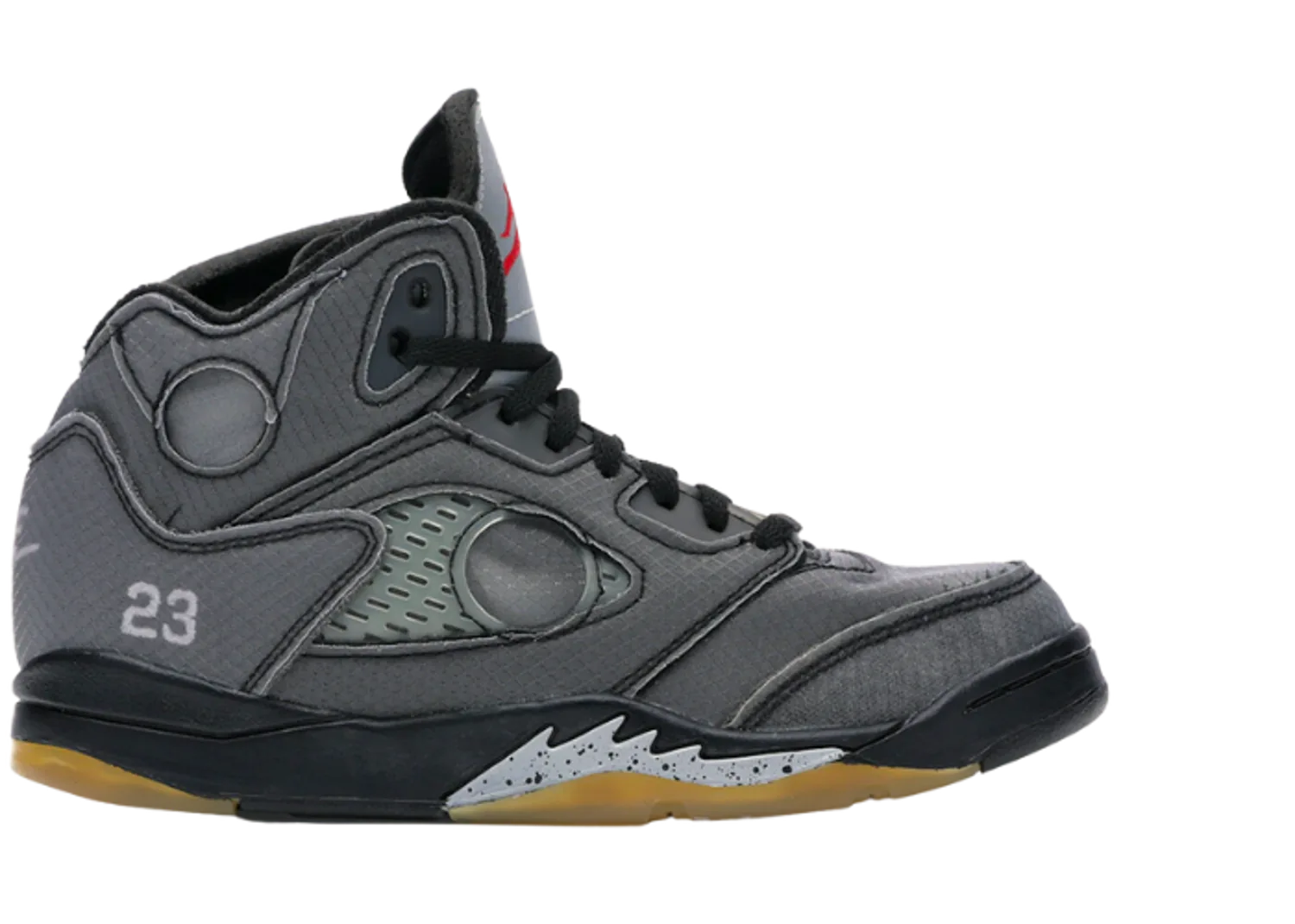 Air Jordan 5 Retro Off-White Muslin (TD) image 3