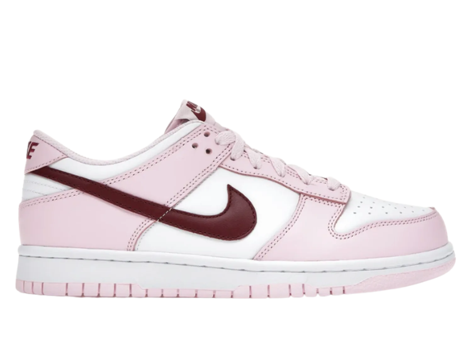 Nike Dunk Low Pink Foam/Dark Beetroot GS