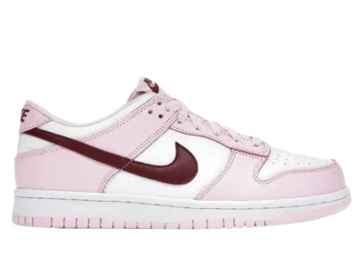 Nike Dunk Low Pink Foam/Dark Beetroot GS