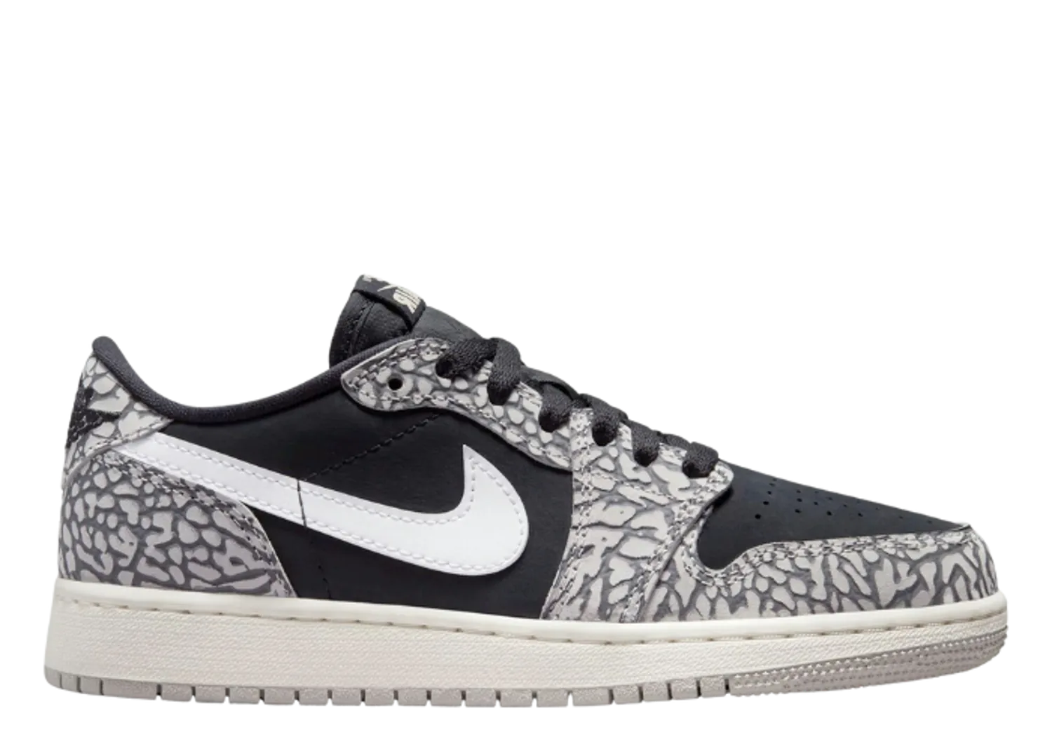 Air Jordan 1 Low OG Black Cement (GS)