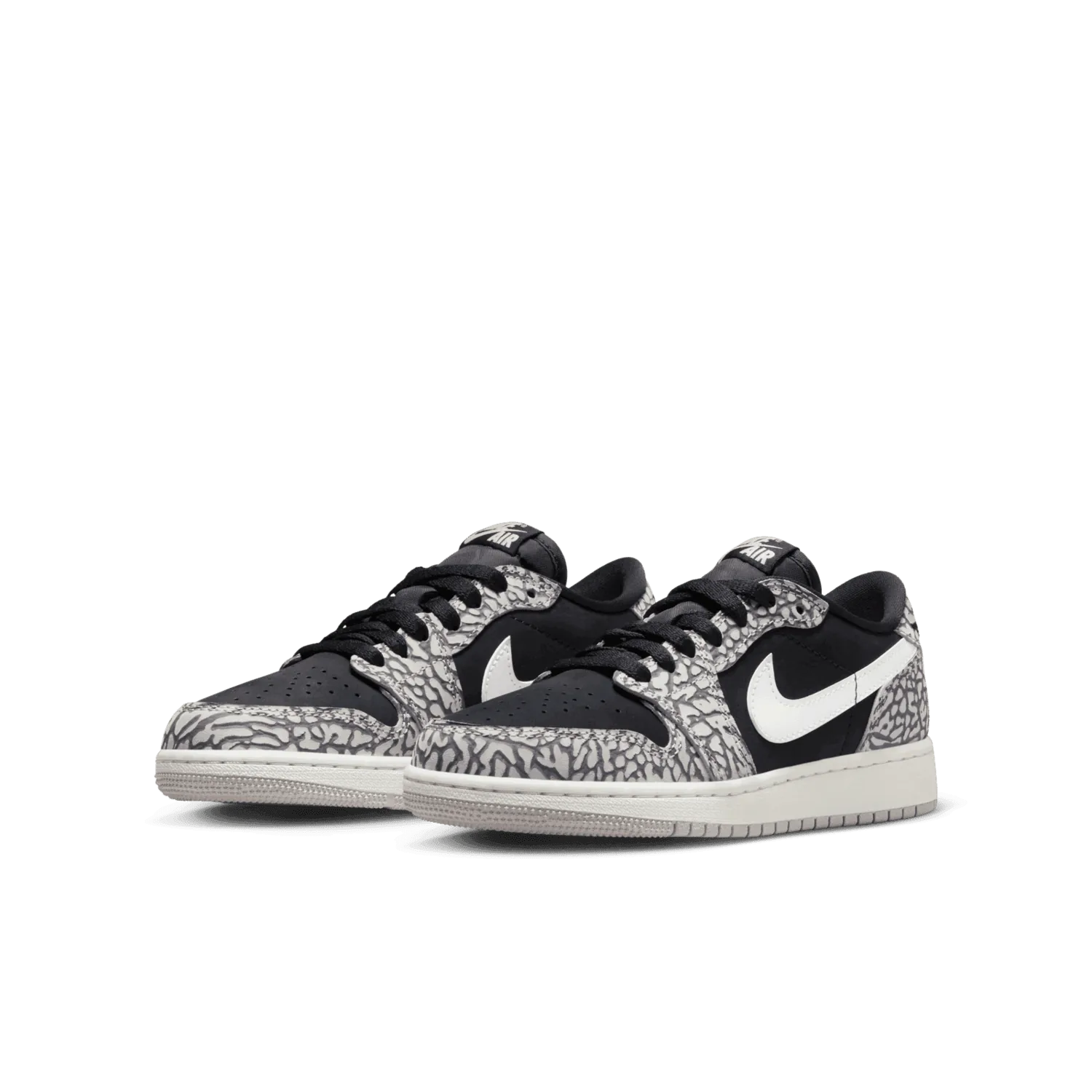 Air Jordan 1 Low OG Black Cement (GS) image 4