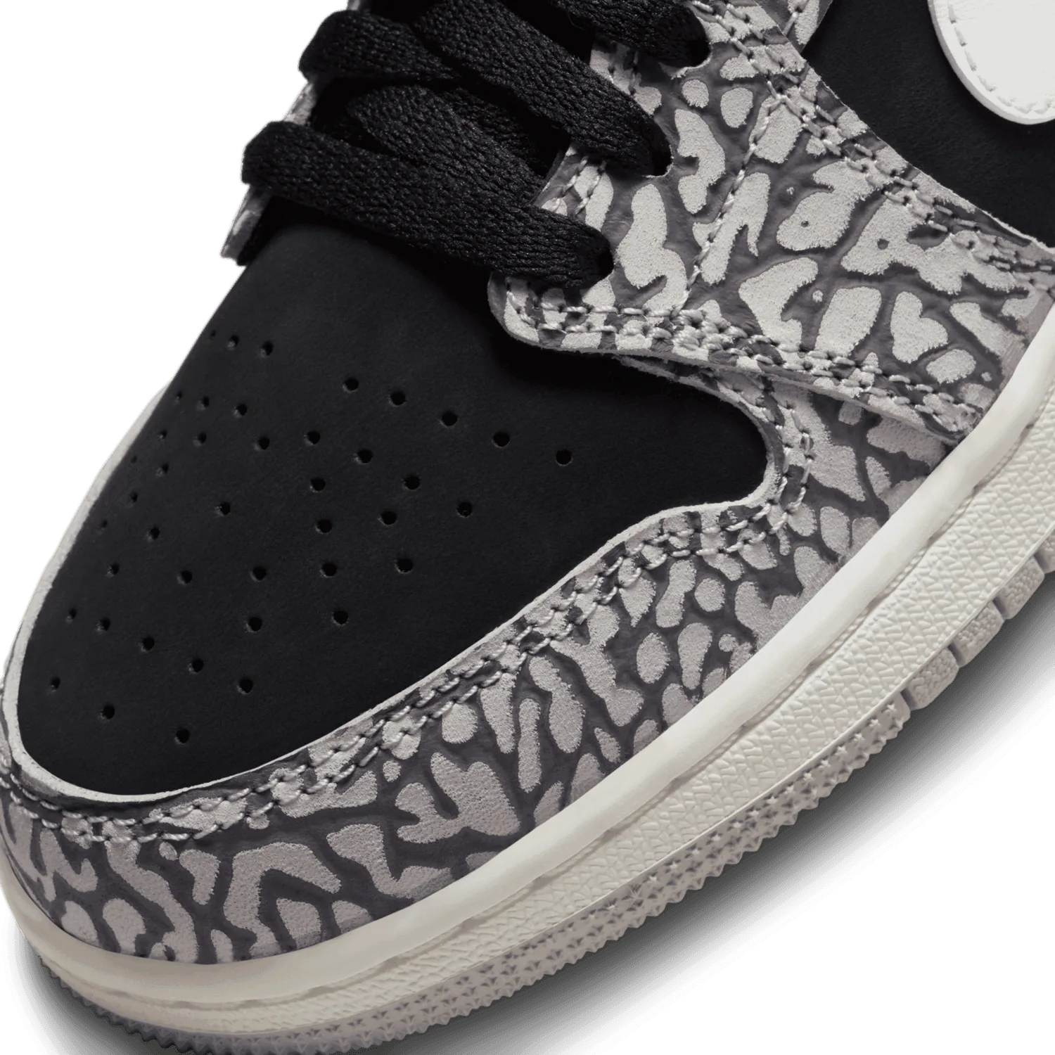 Air Jordan 1 Low OG Black Cement (GS) image 6