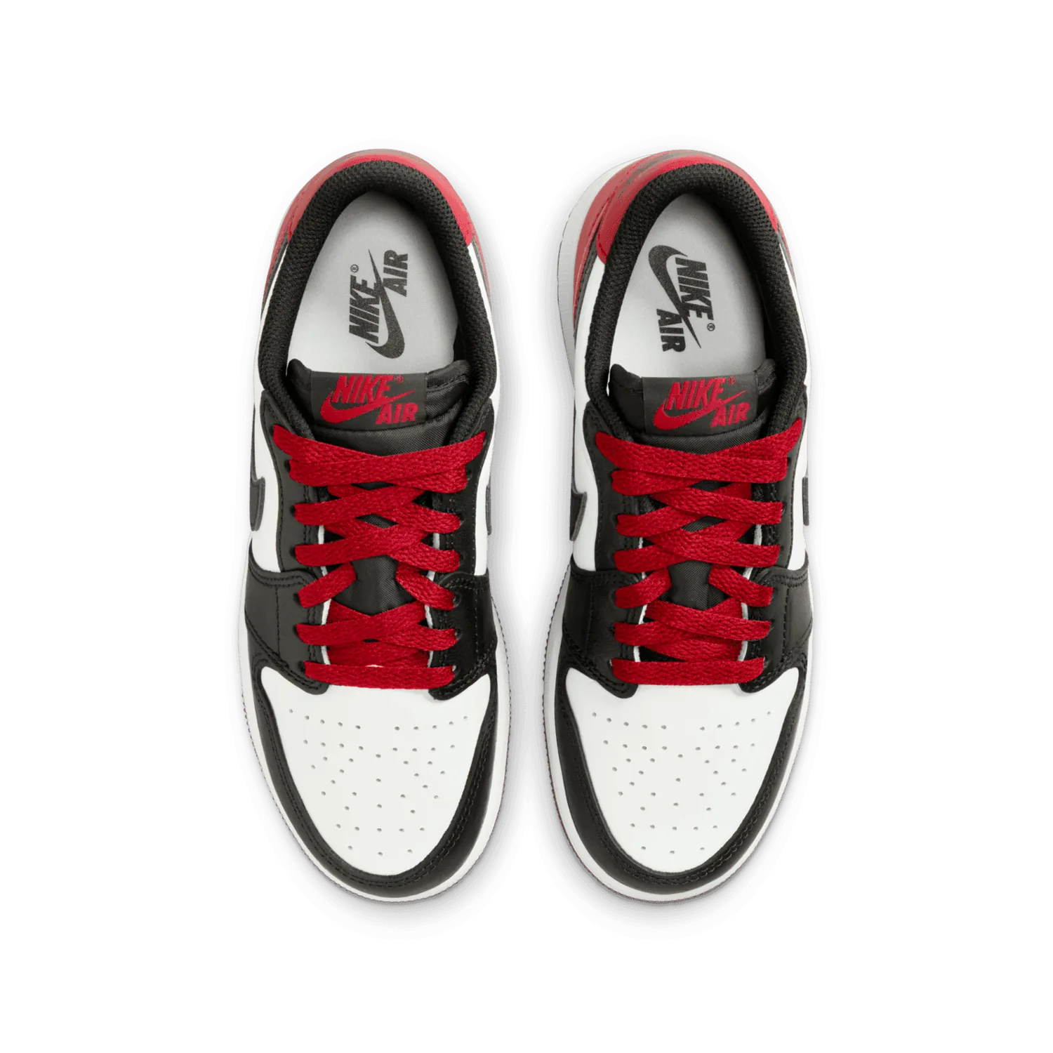 Air Jordan 1 Retro Low OG Black Toe (GS) image 3