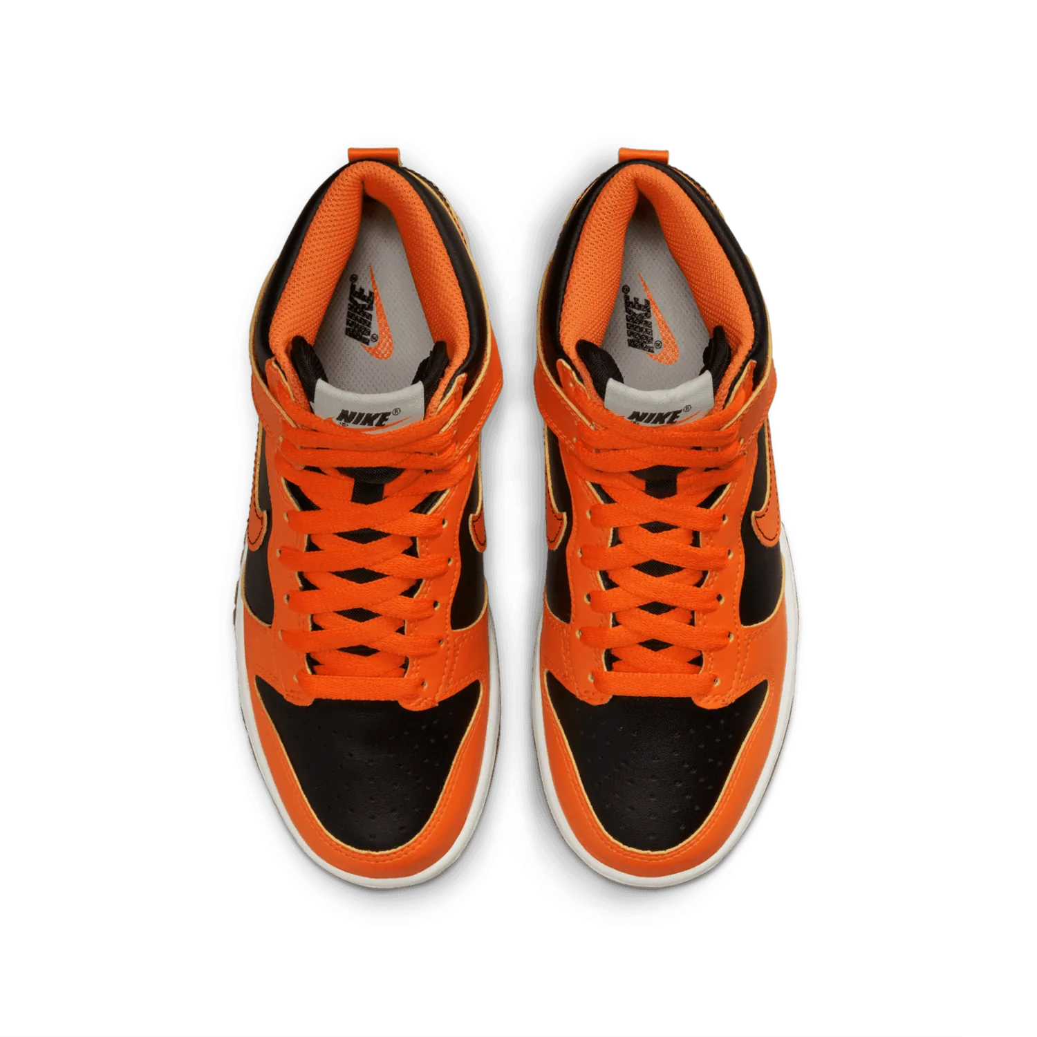 Nike Dunk High Black Safety Orange (GS) image 3