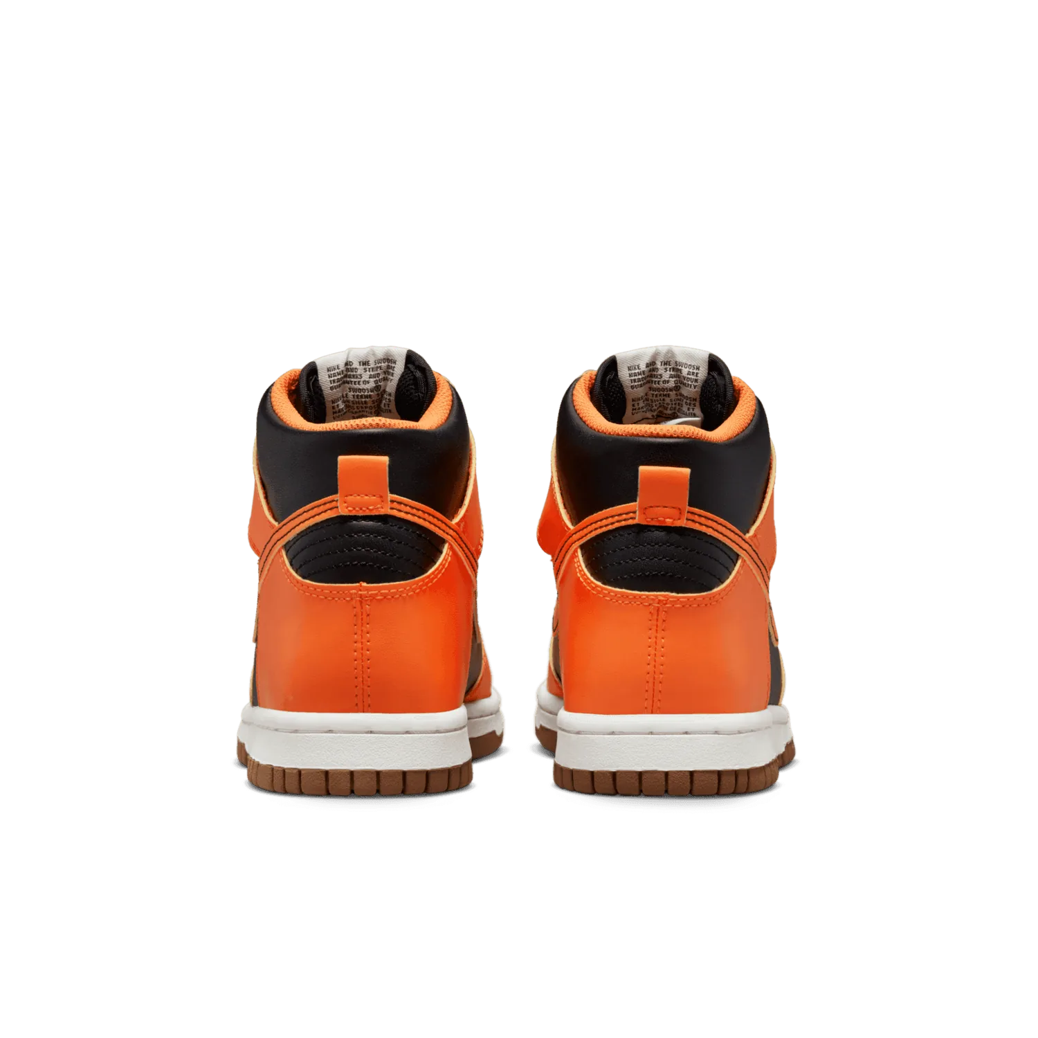 Nike Dunk High Black Safety Orange (GS) image 5
