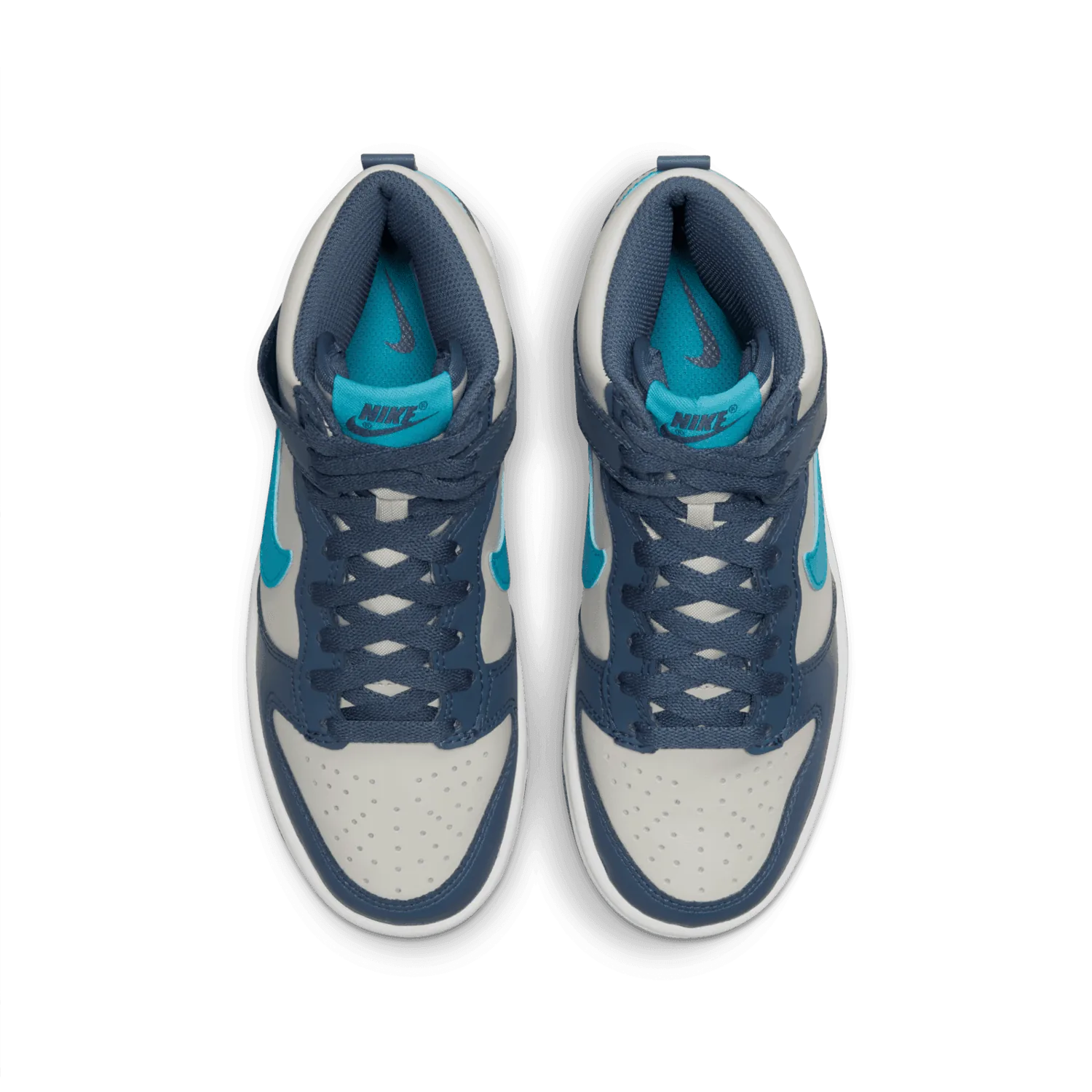 Nike Dunk High Light Bone Blue Lightning (GS) image 3