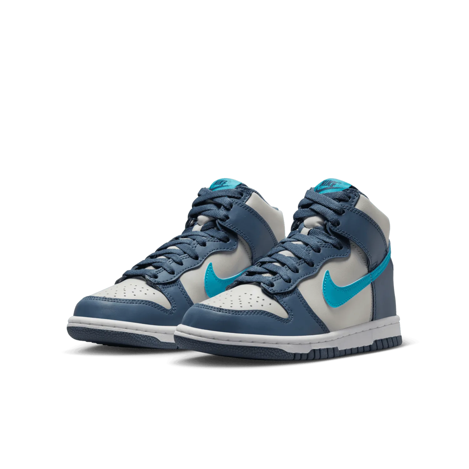 Nike Dunk High Light Bone Blue Lightning (GS) image 4