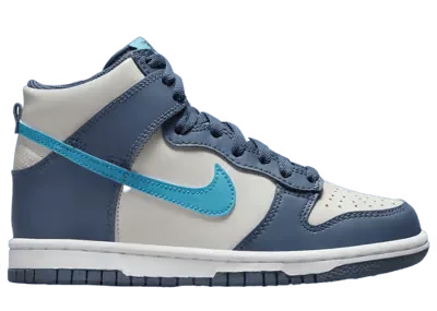 Nike Dunk High Light Bone Blue Lightning (GS)