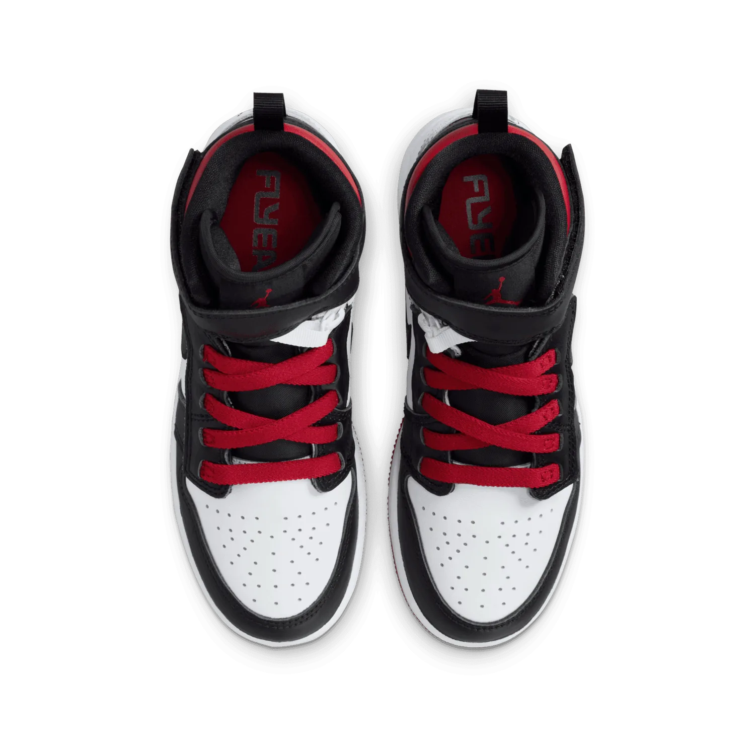 Air Jordan 1 High FlyEase GS 'Gym Red Black Toe' image 3