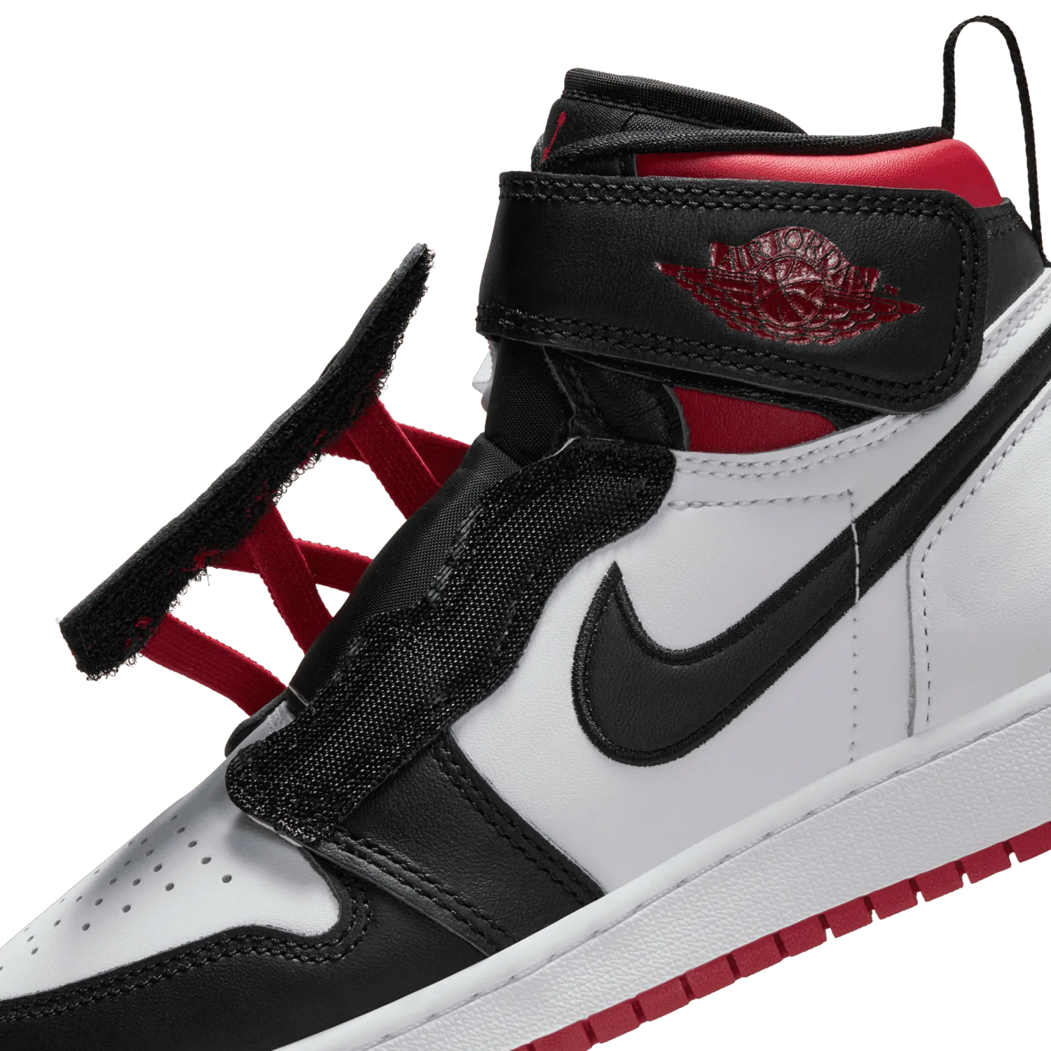 Air Jordan 1 High FlyEase GS 'Gym Red Black Toe' image 8