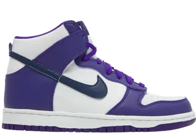 Nike Dunk High Electro Purple Midnight Navy (GS)