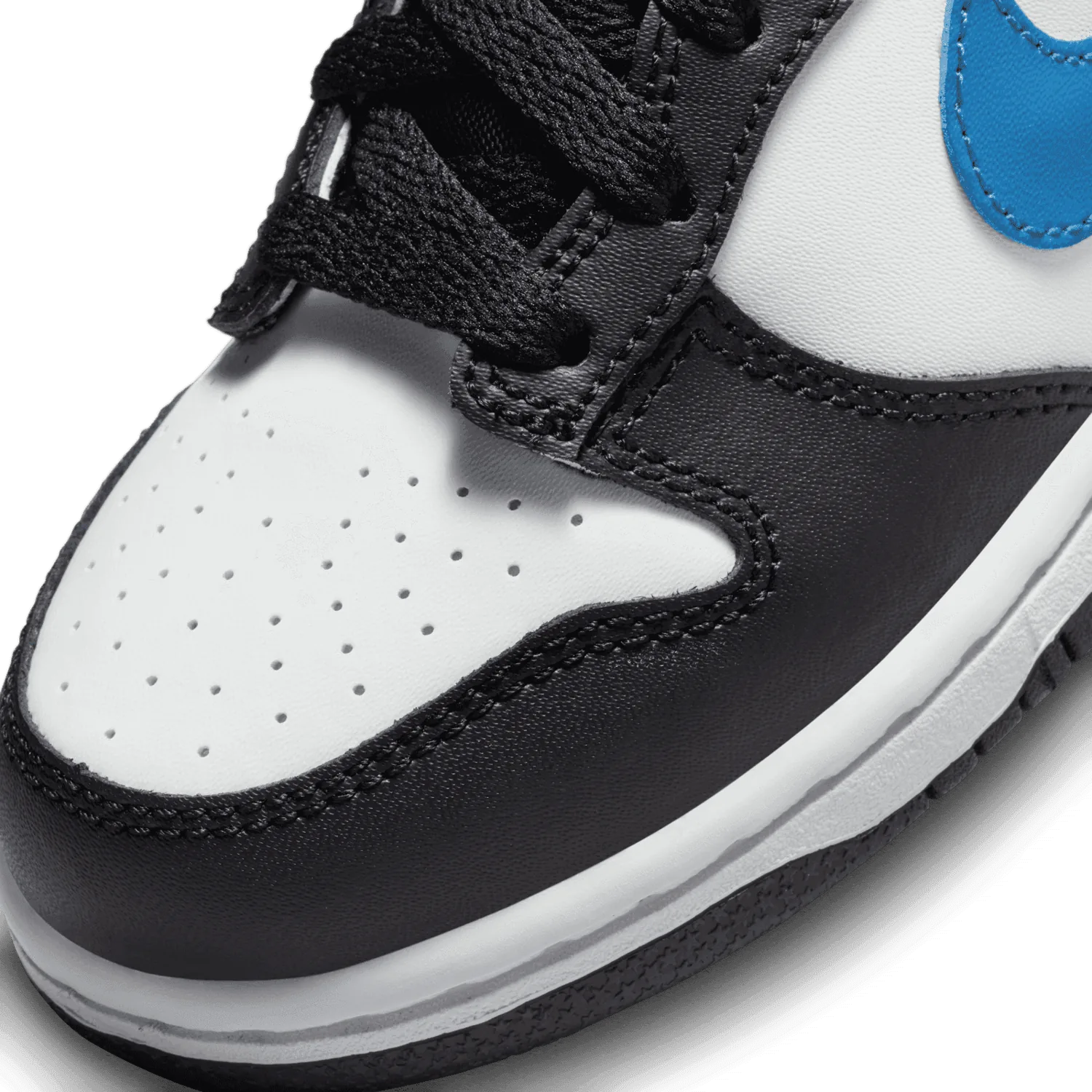 Nike Dunk Low Black Industrial Blue (PS) image 6