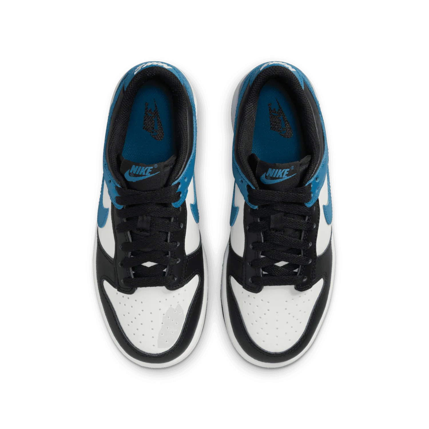 Nike Dunk Low Black Industrial Blue (GS) image 3