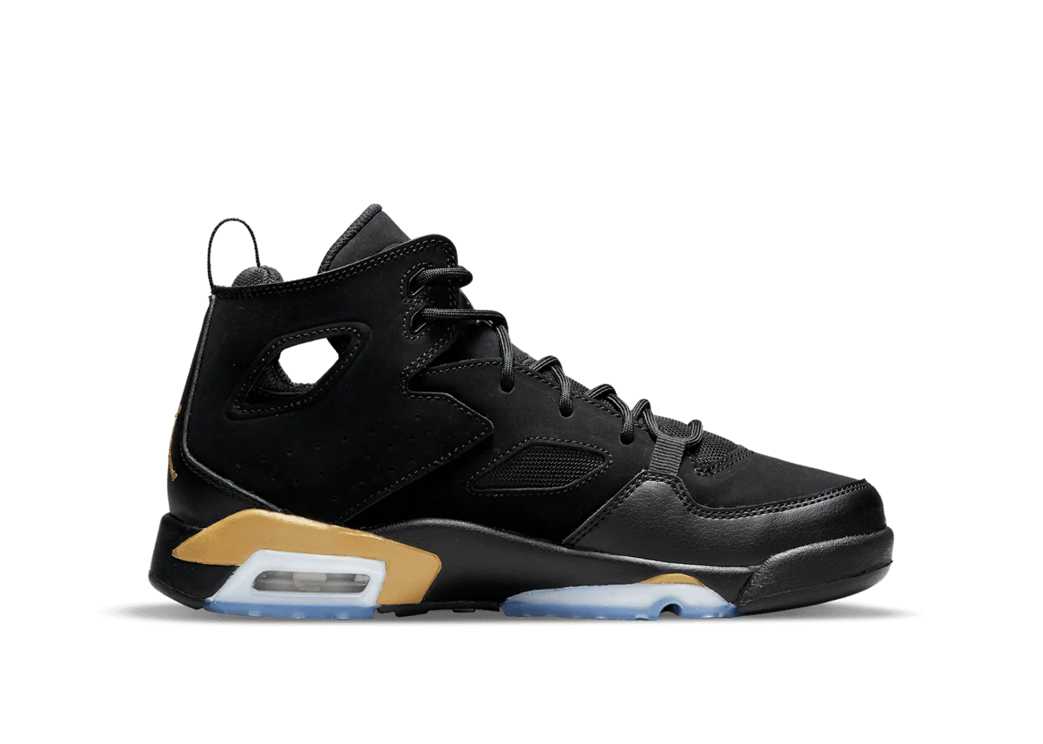 Jordan Flight Club 91 'Black Metallic Gold' (GS)