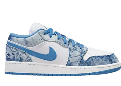Jordan 1 Low Washed Denim (GS)