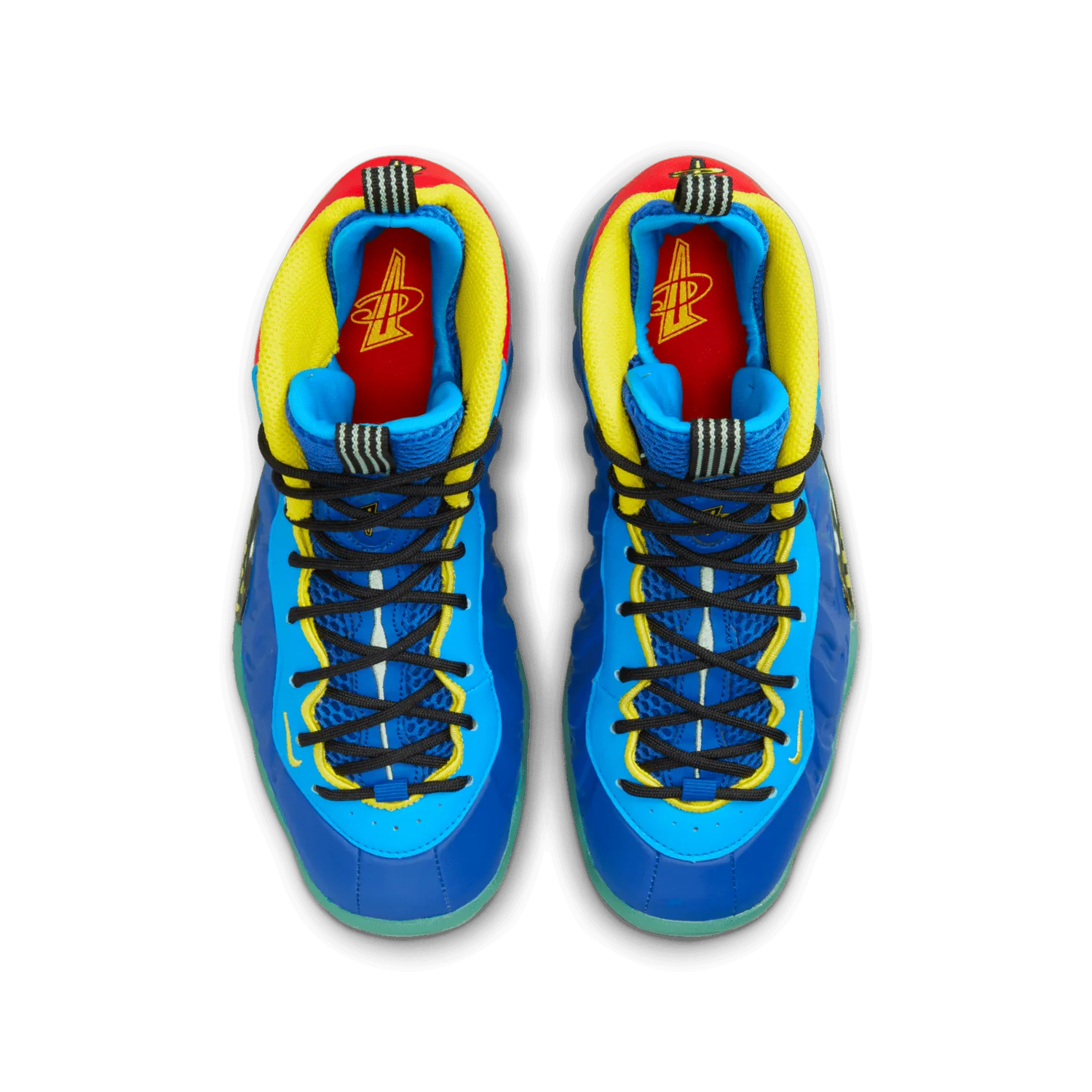 Nike Little Posite One Multi-Color Game Royal (GS) image 3
