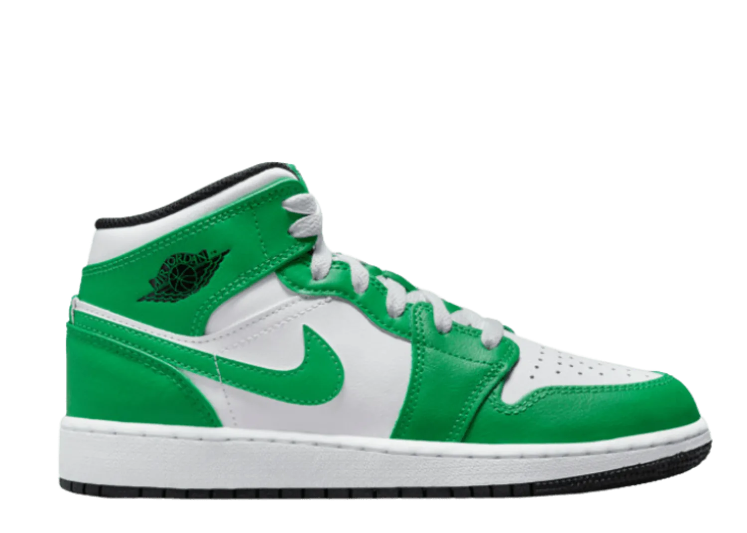 Air Jordan 1 Mid Lucky Green (GS)