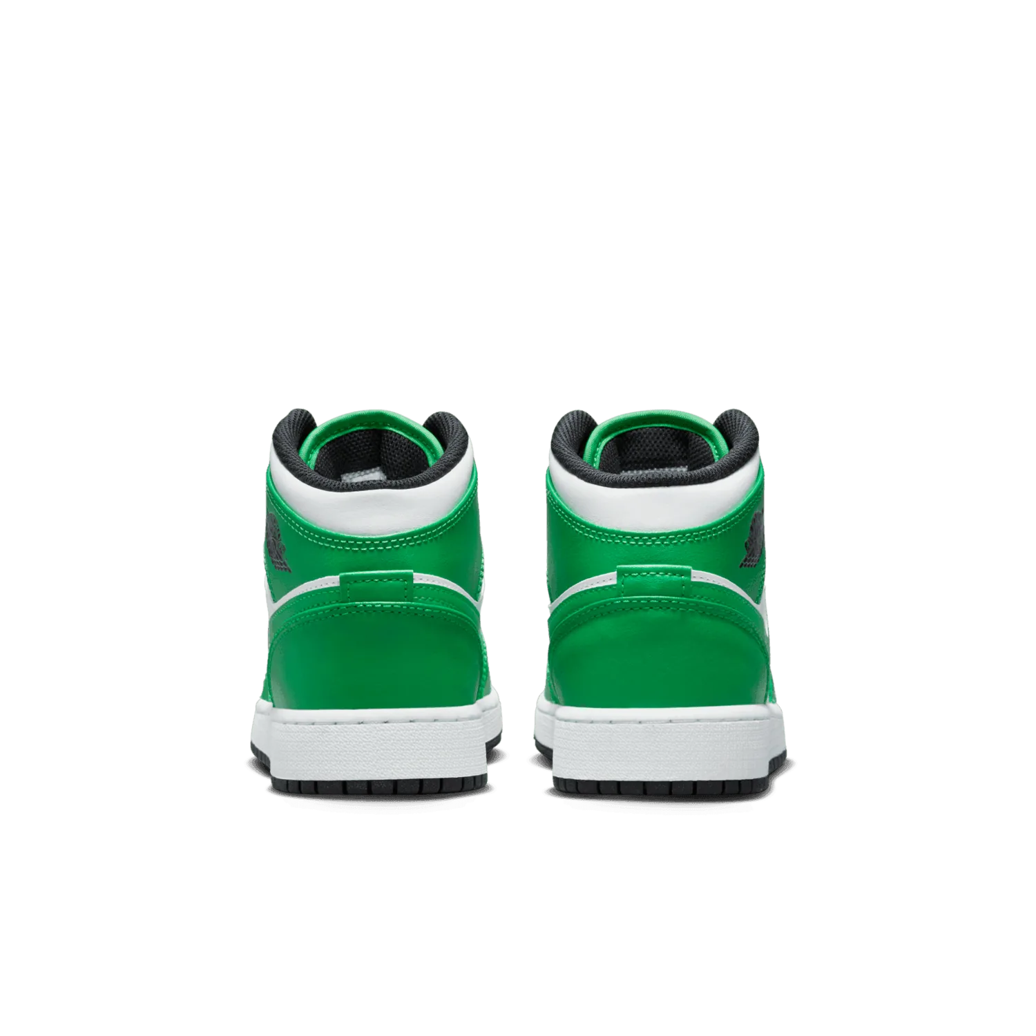 Air Jordan 1 Mid Lucky Green (GS) image 5