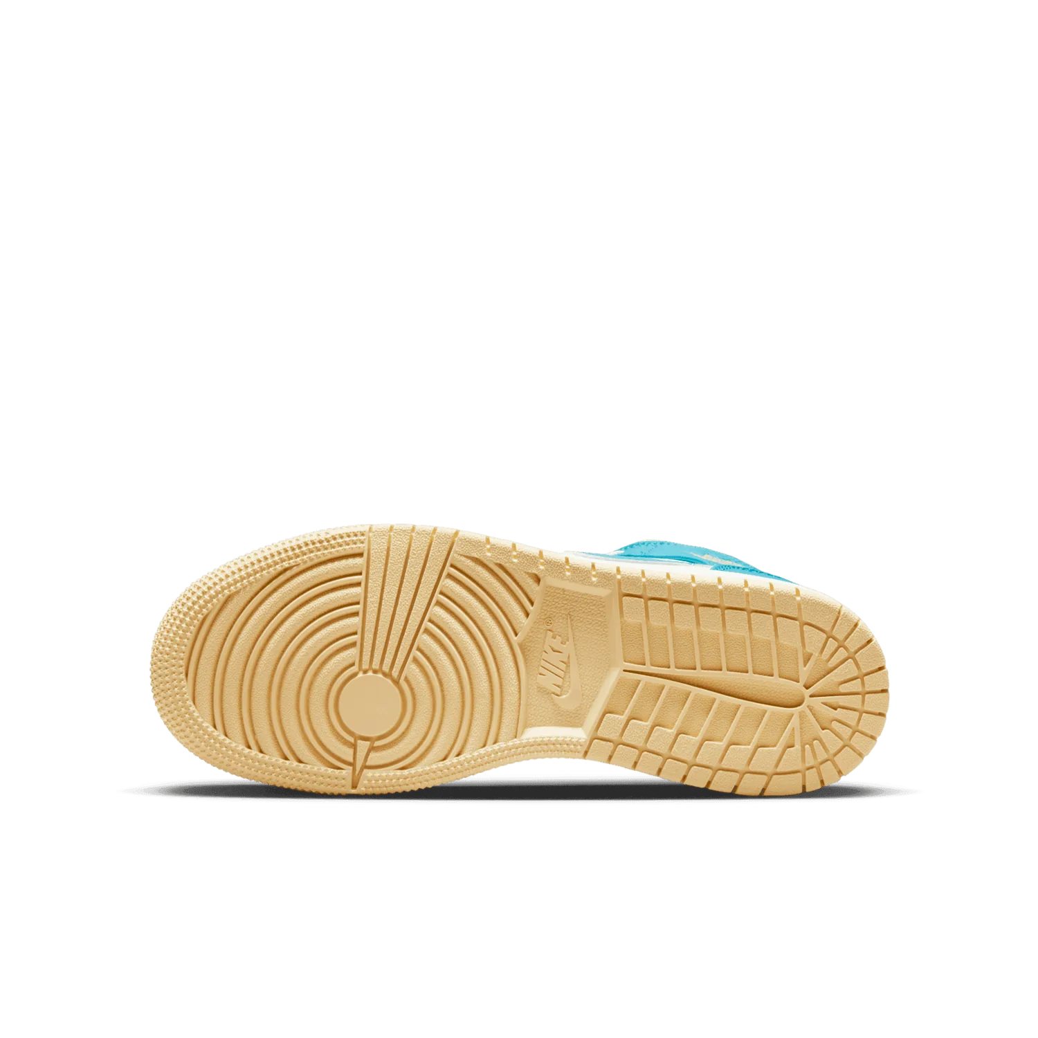Air Jordan 1 Mid Aquatone Celestial Gold (GS) image 2