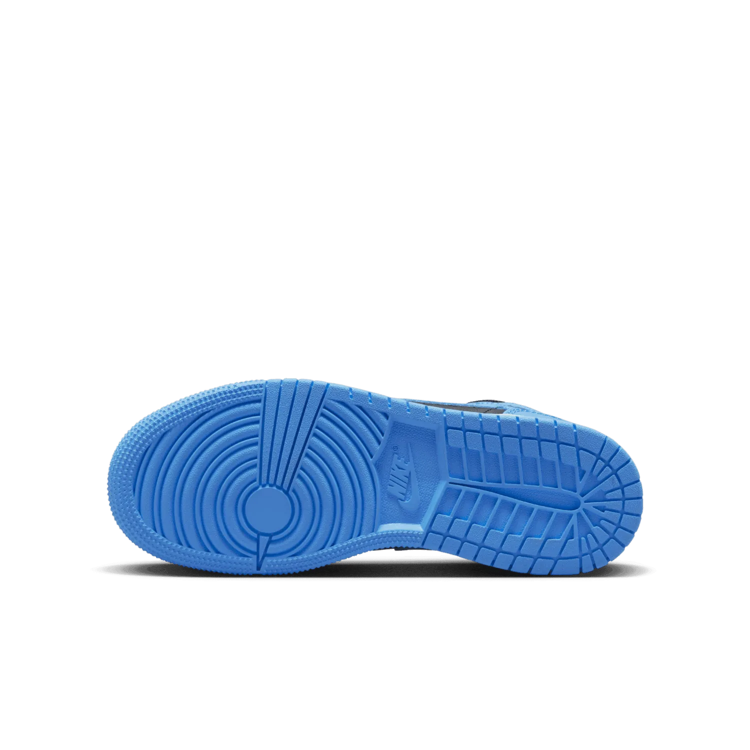 Air Jordan 1 Mid Black University Blue (GS) image 2