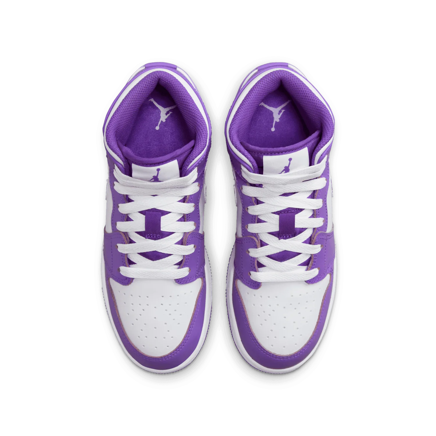 Air Jordan 1 Mid Purple Venom (GS) image 3