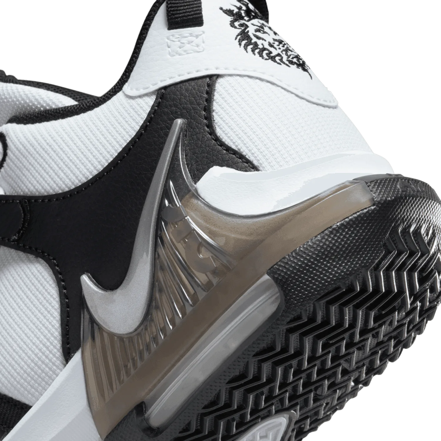 Nike LeBron Witness 7 White Black (GS) image 7