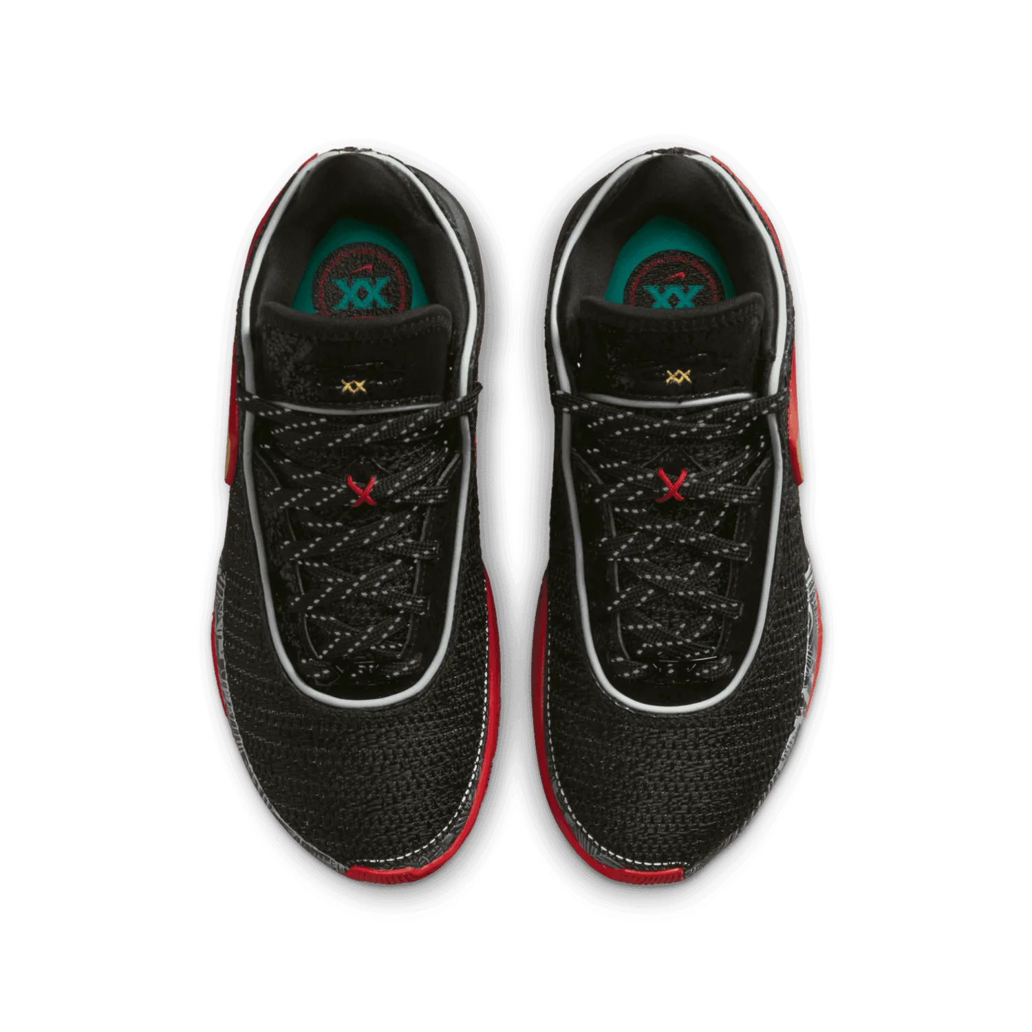 Nike LeBron 20 Black University Red (GS) image 8