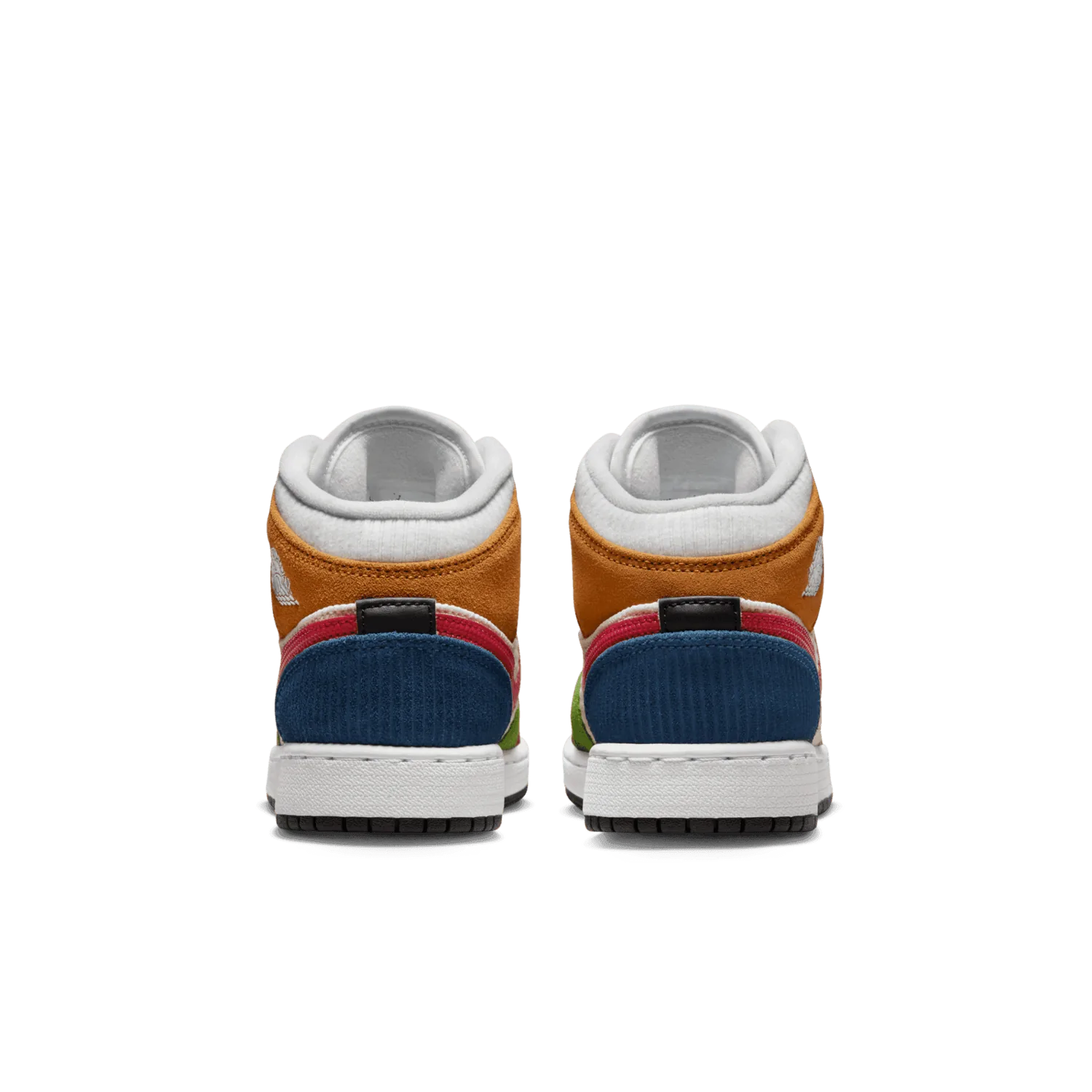 Air Jordan 1 Mid SE Patchwork (GS) image 5