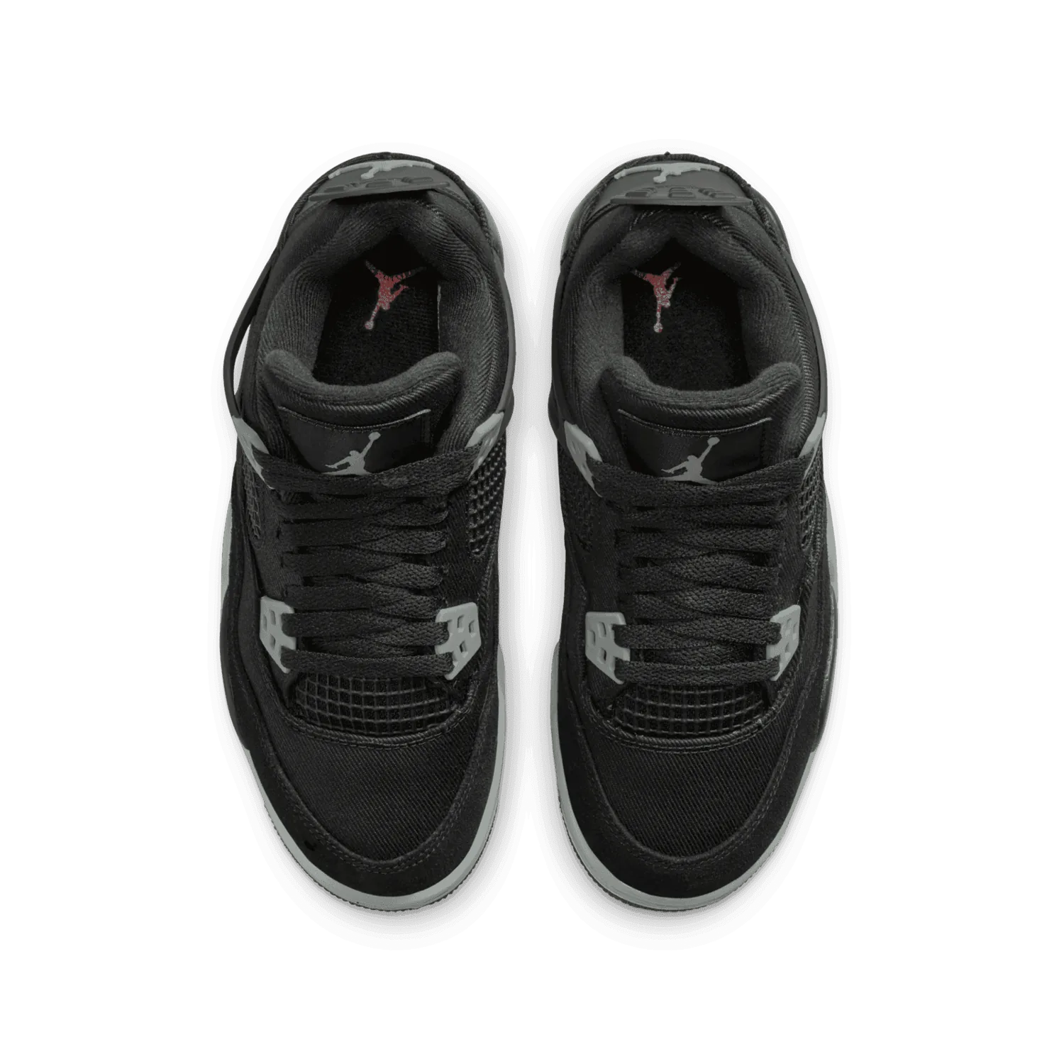 Air Jordan 4 Black Canvas (GS) image 3